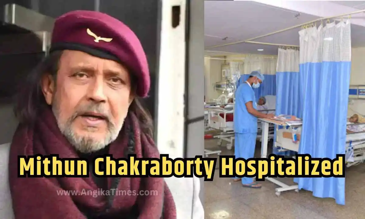 Mithun Chakraborty hospitalized